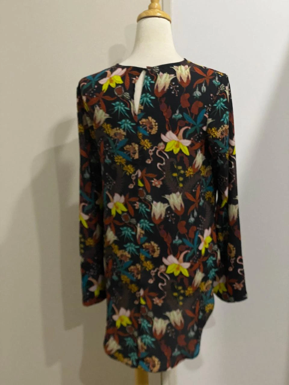 👚 Tunique fluide H&M - Imprimé botanique unique - Taille 34 (XS) 👚 – photo 3